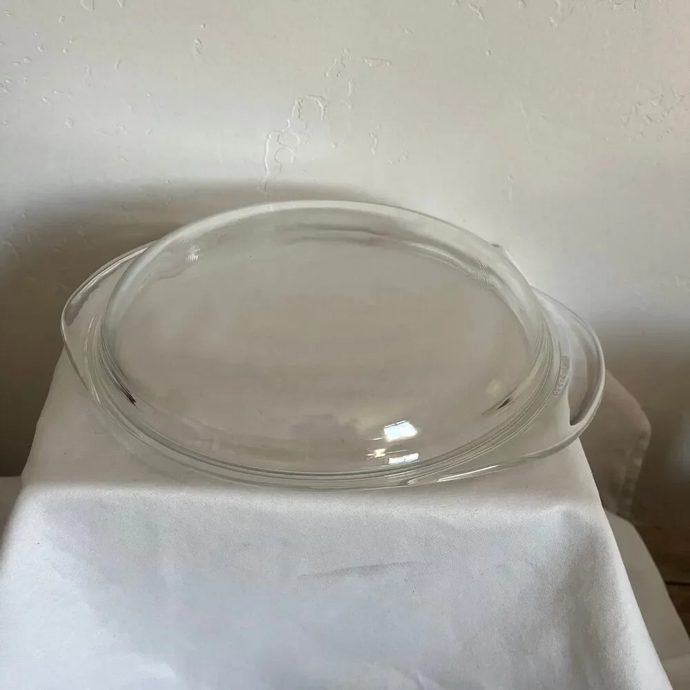 Pyrex 684-C Clear Glass 2 Quart Casserole Replacement Lid 10.25